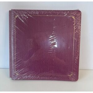 Creative Memories NEW Sealed 12 x 12 Scrapbook Album  Mulberry Mauve Old Style